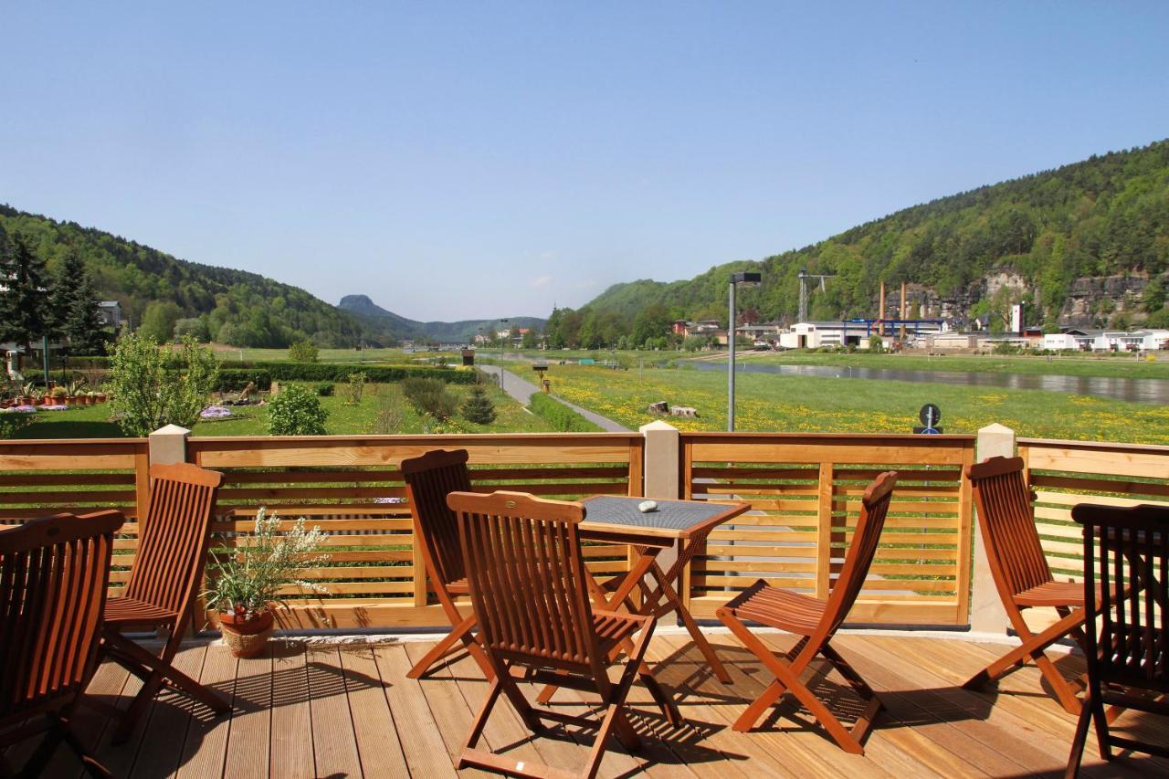 Aparthotel Faehrmannhaus Bad Schandau Exterior foto
