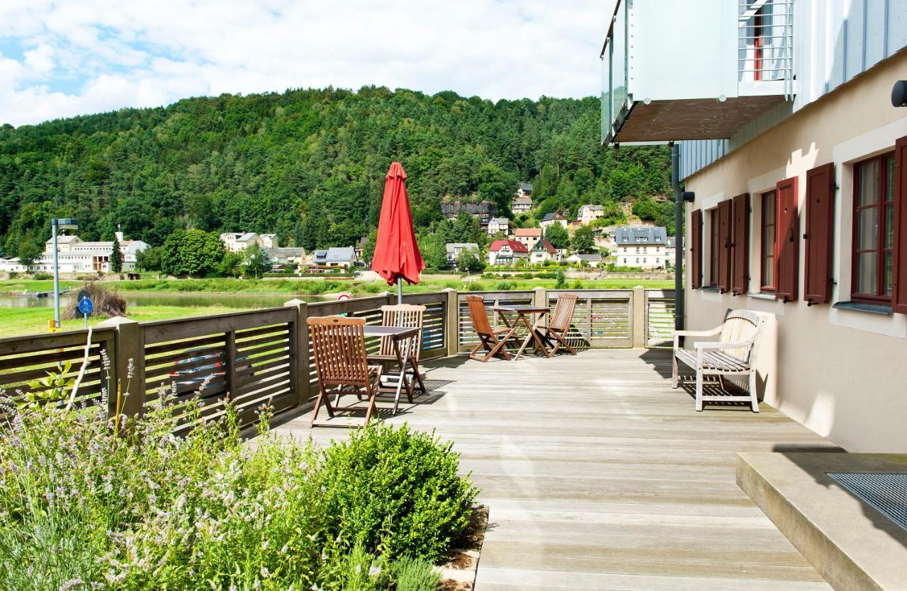 Aparthotel Faehrmannhaus Bad Schandau Exterior foto