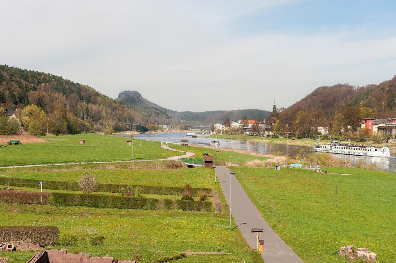 Aparthotel Faehrmannhaus Bad Schandau Exterior foto